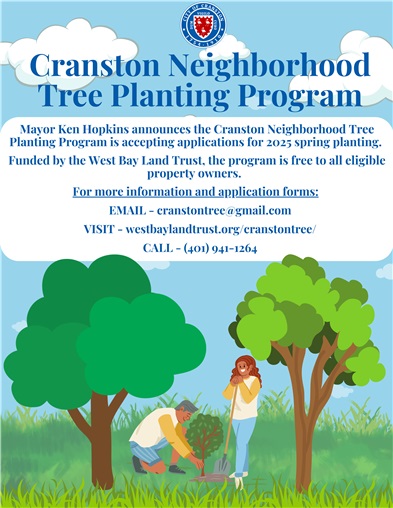 Mayor Hopkins Announces Start of Annual Neighborhood Tree Planting Program